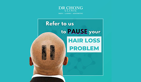 Read more about the article Refer to us to Pause your hair loss problem